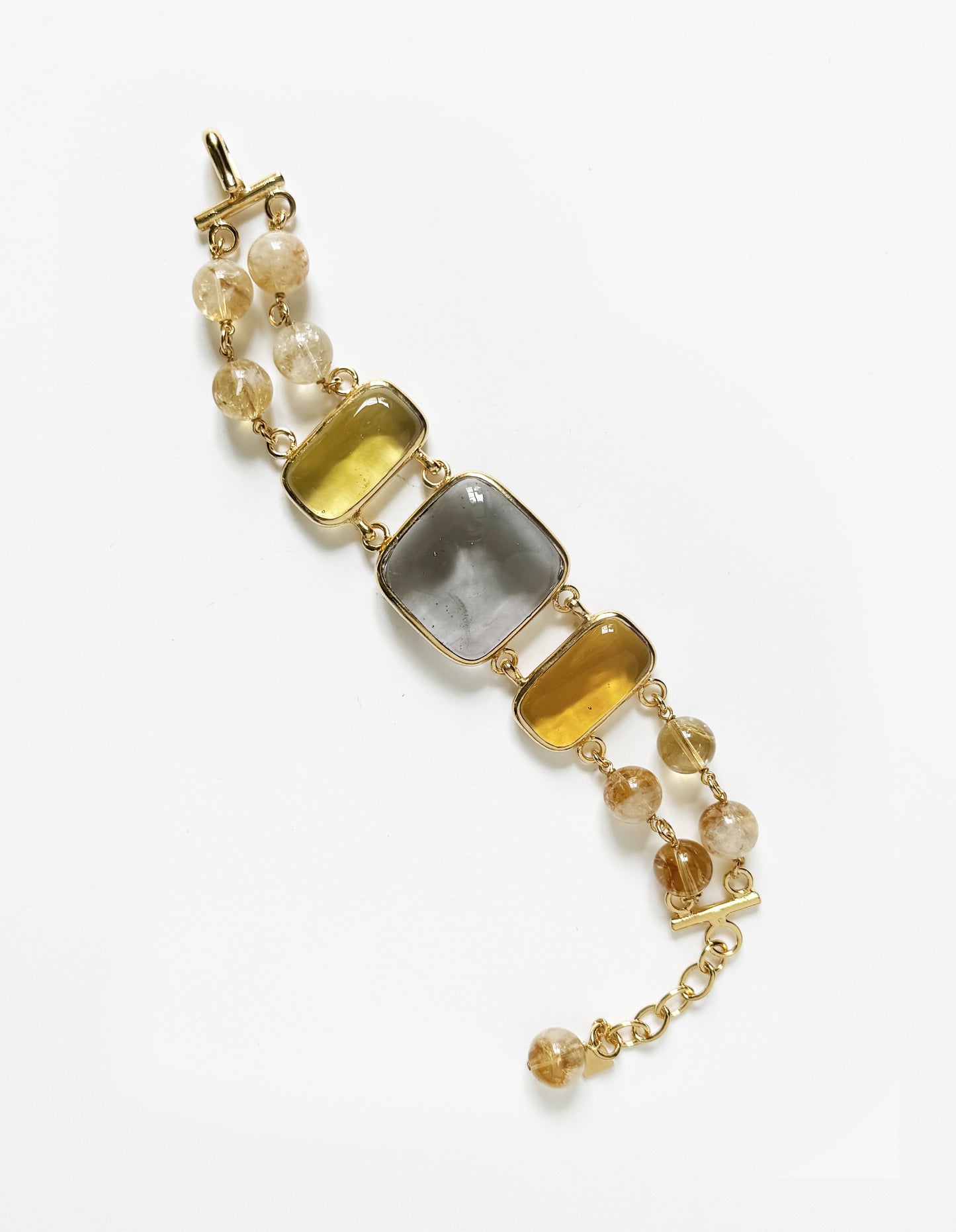 BRACELET PAVÉ CITRINE